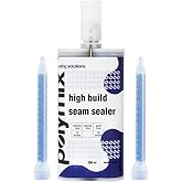 Polymix High Build Seam Sealer 200ml Cartridge &amp; Two Application Mixing Nozzles