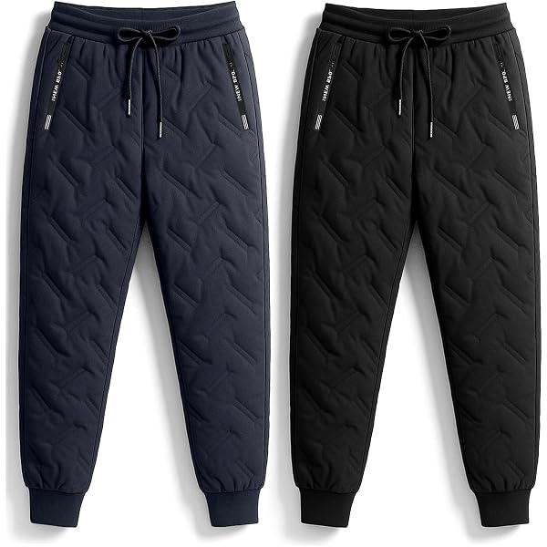 Amazon.com: Chicingyou 1 Pcs Fleece Lined Pants Men Sherpa Lined