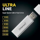Intenso 32 GB Ultra Line USB 3.0 Flash Drive - Silver view 3