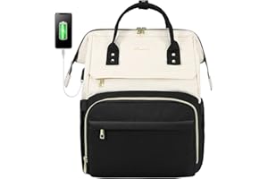 LOVEVOOK Laptop Backpack for Women Fashion 17-Inch Business Computer Bags Travel Backpack Purse Teacher Doctor Nurse Work Bac