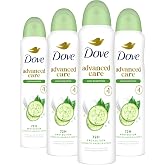 Dove Advanced Care Antiperspirant Deodorant Spray Cool Essentials 3.8oz 4PK | Advanced Care Antiperspirant deodorant for helping your skin barrier repair after shaving With Pro Ceramide Technology