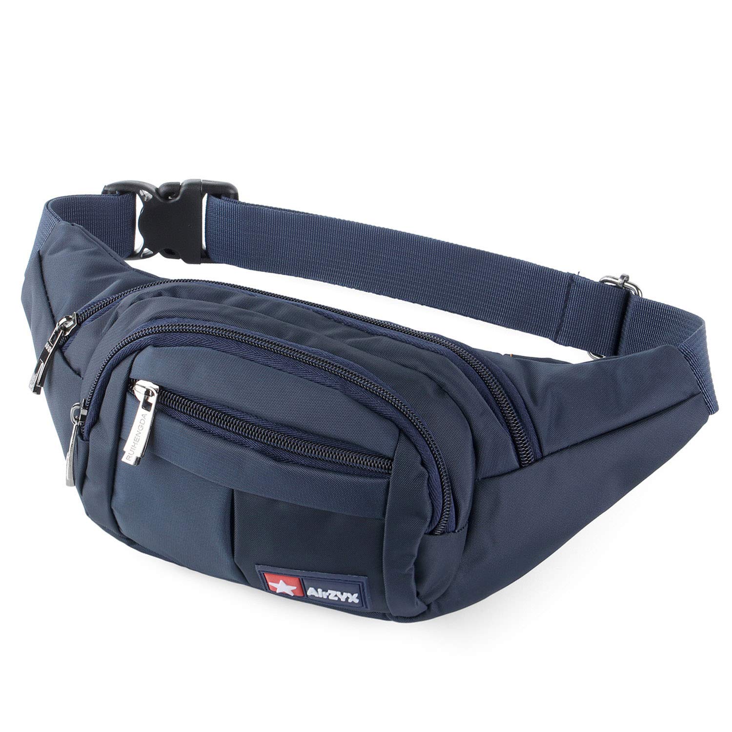 Bumbags and Fanny Packs for Running Hiking Waist Bag Outdoor Sport Hiking Waistpack for Men Women (Dark Blue)