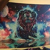 Amazon Com Psychedelic Lion Tapestry Bjyhiyh Universe Galaxy Tapestry Trippy Space Tapestries Wall Art For Bedroom Living Room Dorm Decor 59 1 39 4 Everything Else
