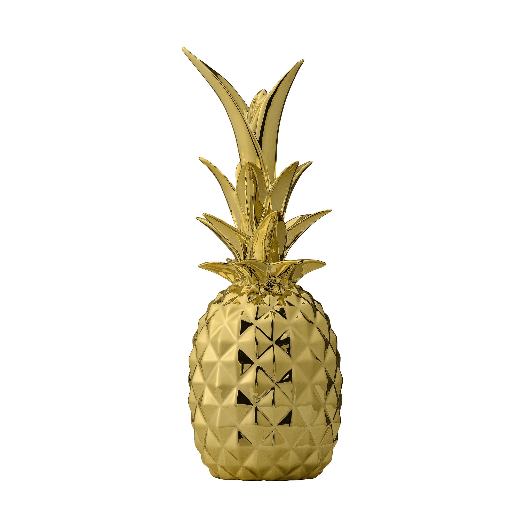 Bloomingville decorative gold pineapple