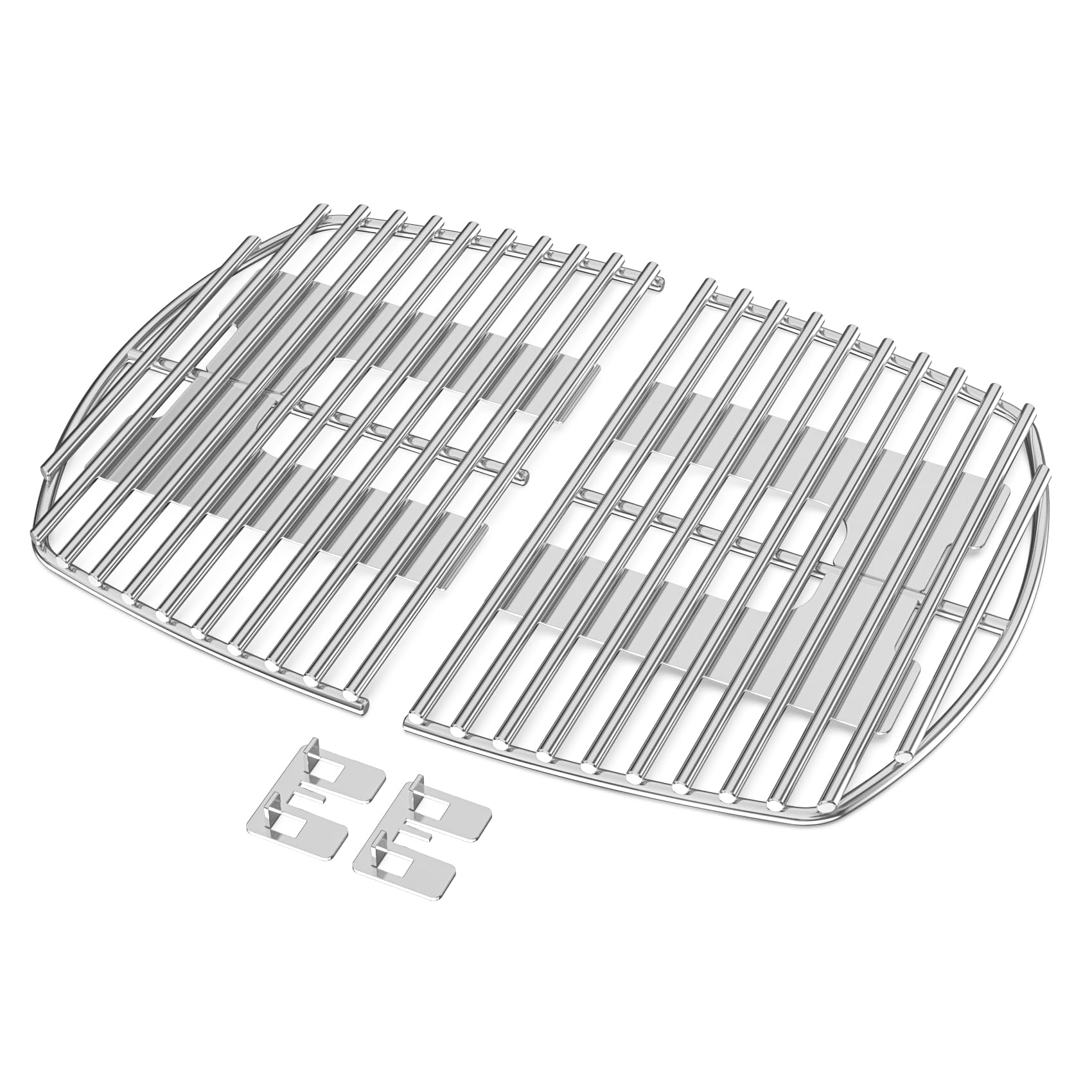 Onlyfire Stainless Steel Cooking Grate, Cooking Grill Grid Grate,Barbecue Grid fits Weber Q1000 Q1200 Q1400 Grills