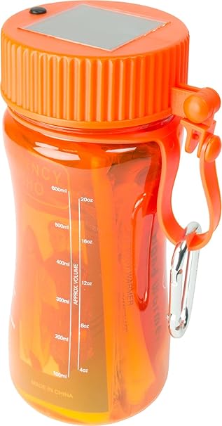 Überlebensset Survival EXTREM, 34-teilig in wasserdichter Box mit Solar LED Lampe