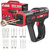 Induction Heater Bolt Removal,1600W 110V Handheld Magnetic Induction Heater Tool with 12 Coils for Rusty Screw Removing,Red