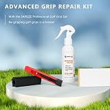 SAPLIZE Golf Regripping Kit with 15 Paper-Backed Tapes 5oz Solvent Vise Clamp view 6
