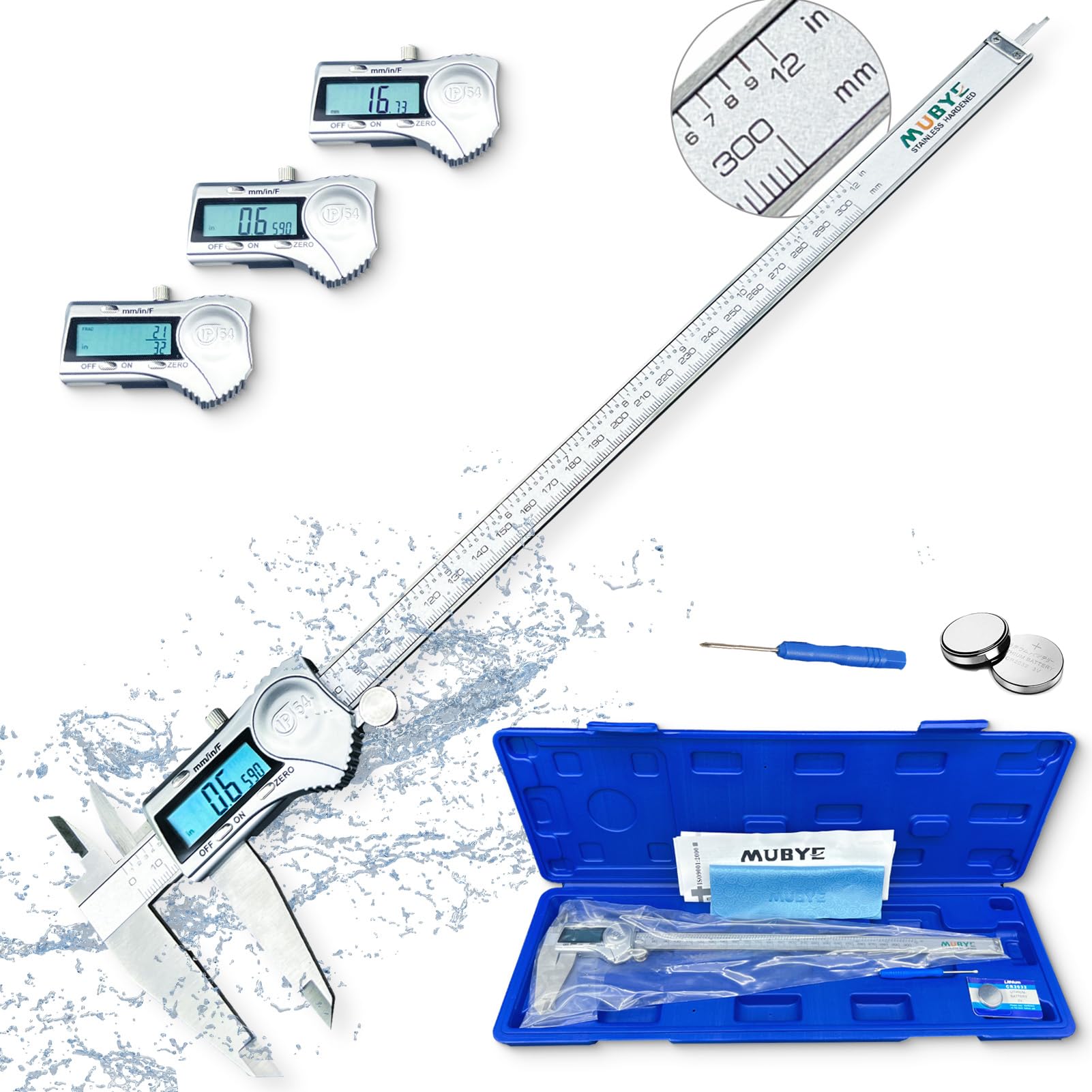 Mua Digital Caliper Micrometer Measuring Tool - 12 Inch /300mm ...