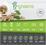 5greens NAC N-Acetyl-Cysteine 1600mg 120 Vegan Capsules - Natural view 2