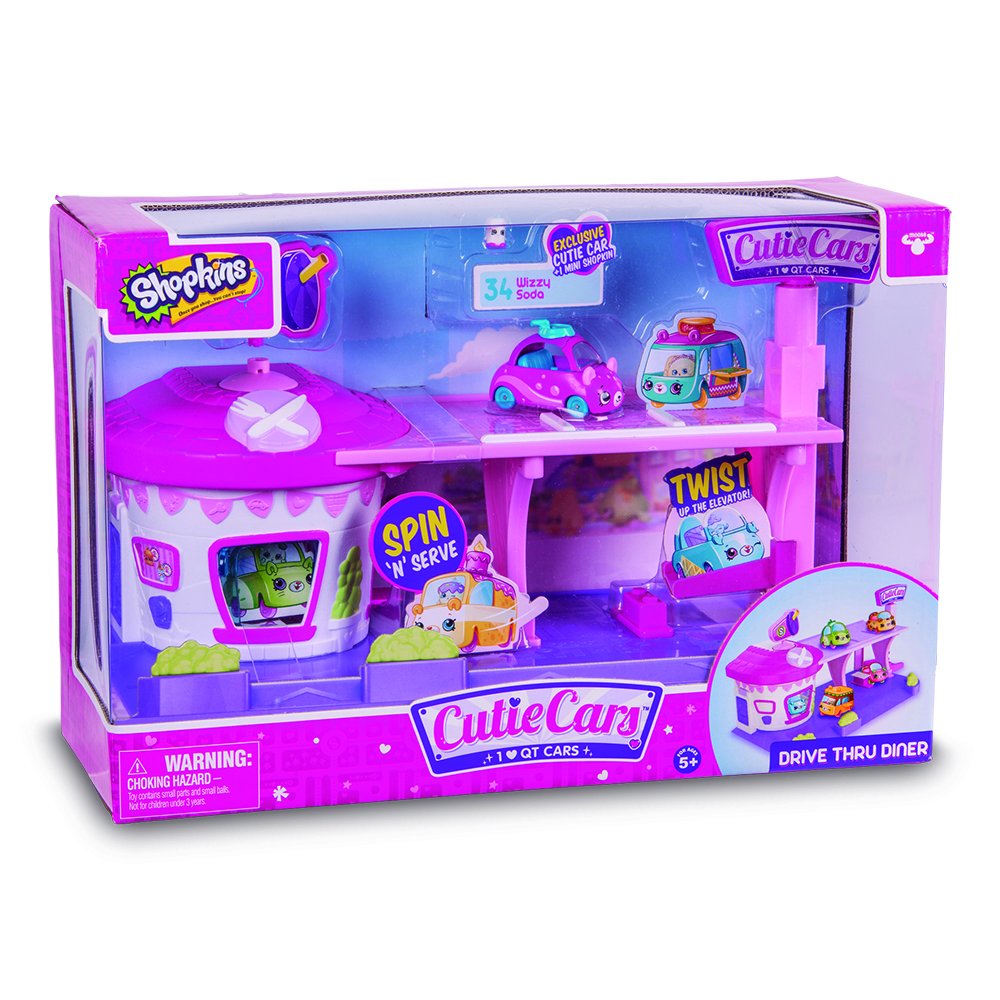 Shopkins Cutie Cars Diner Playset Shopkins Amazon.co.uk Toys & Games