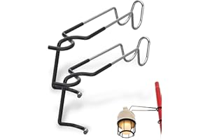 Lantern Stand Hook Camping Light Pole – Heavy Duty Camping Lantern Stand Tent Camping Accessories, Tent Pole Hook Lantern Hol