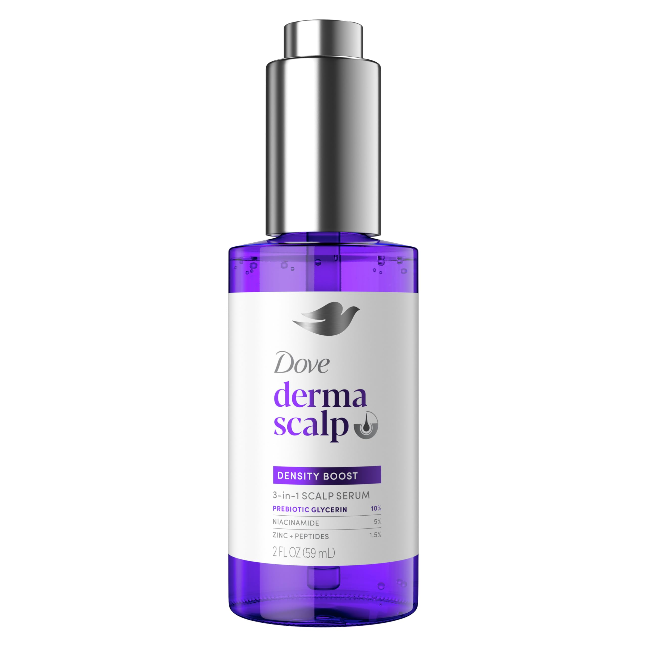 Photo 1 of Dove Scalp + Hair Therapy Density Boost Serum Fullness Restore Visibly Thicker Hair In As Soon As 30 Days, Hydrating & Fast-Absorbing, Instantly Relieves Dry Scalp 2 Fl oz