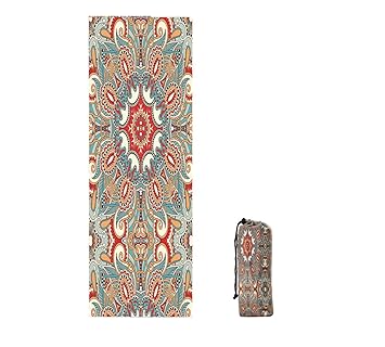 Barrageon Toalla de Yoga Microfibra con Silicona ...