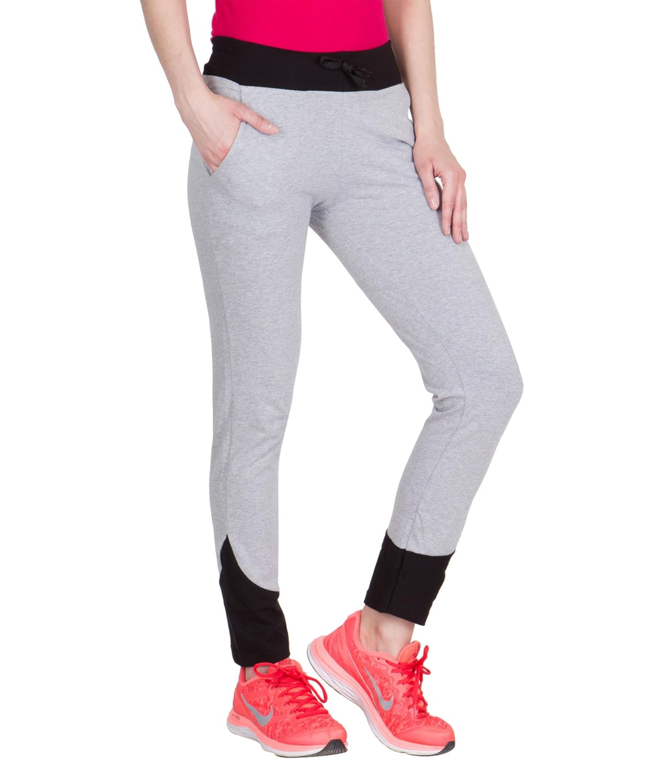 american-elm women's cotton trackpant