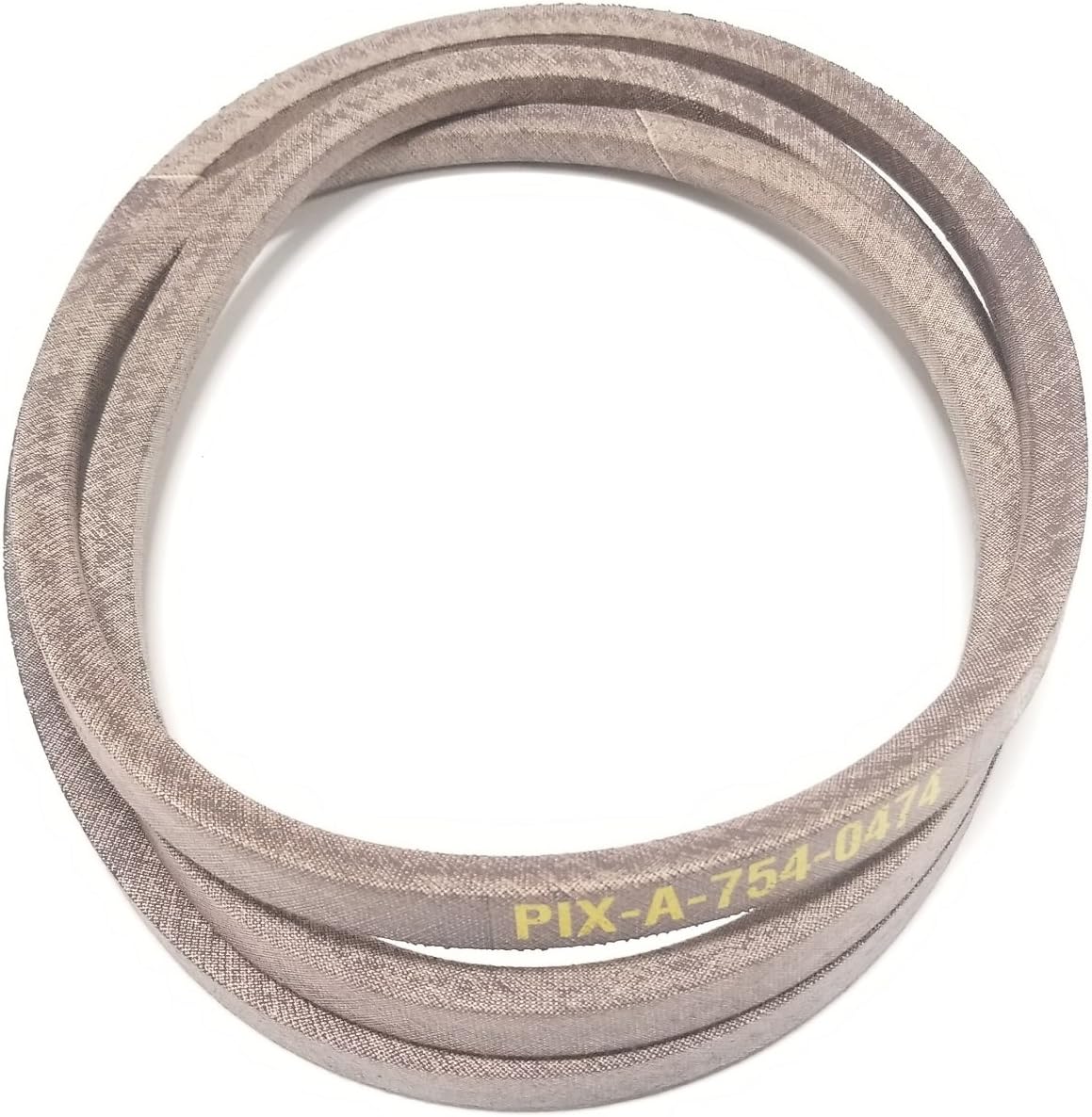 Belt Made with Kevlar Compatible with: Belt PTO to Deck Belt (46" Deck) 754-0474 954-0474 MTD Cub Cadet Bolens Troy-Bilt Huskee Columbia White, Yard-Machine