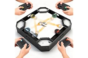 ACEMEND Arcade Games for Home, Tabletop Bouncing Ball Game, Sling Puck Style Table Game with Points System, Fun Multiplayer Table Games for Family Gatherings