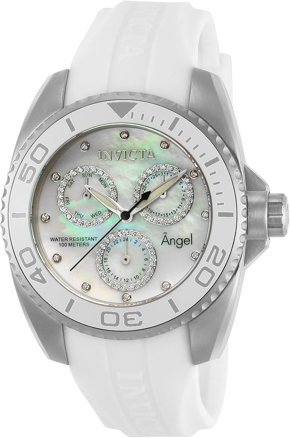 Invicta Women's Angel Stainless Steel Quartz Watch with