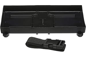 Attwood Marine Battery Tray- 27 Series - 12 3/8-inches L x 7 1/8-inches W, Unspecified (9093-5)