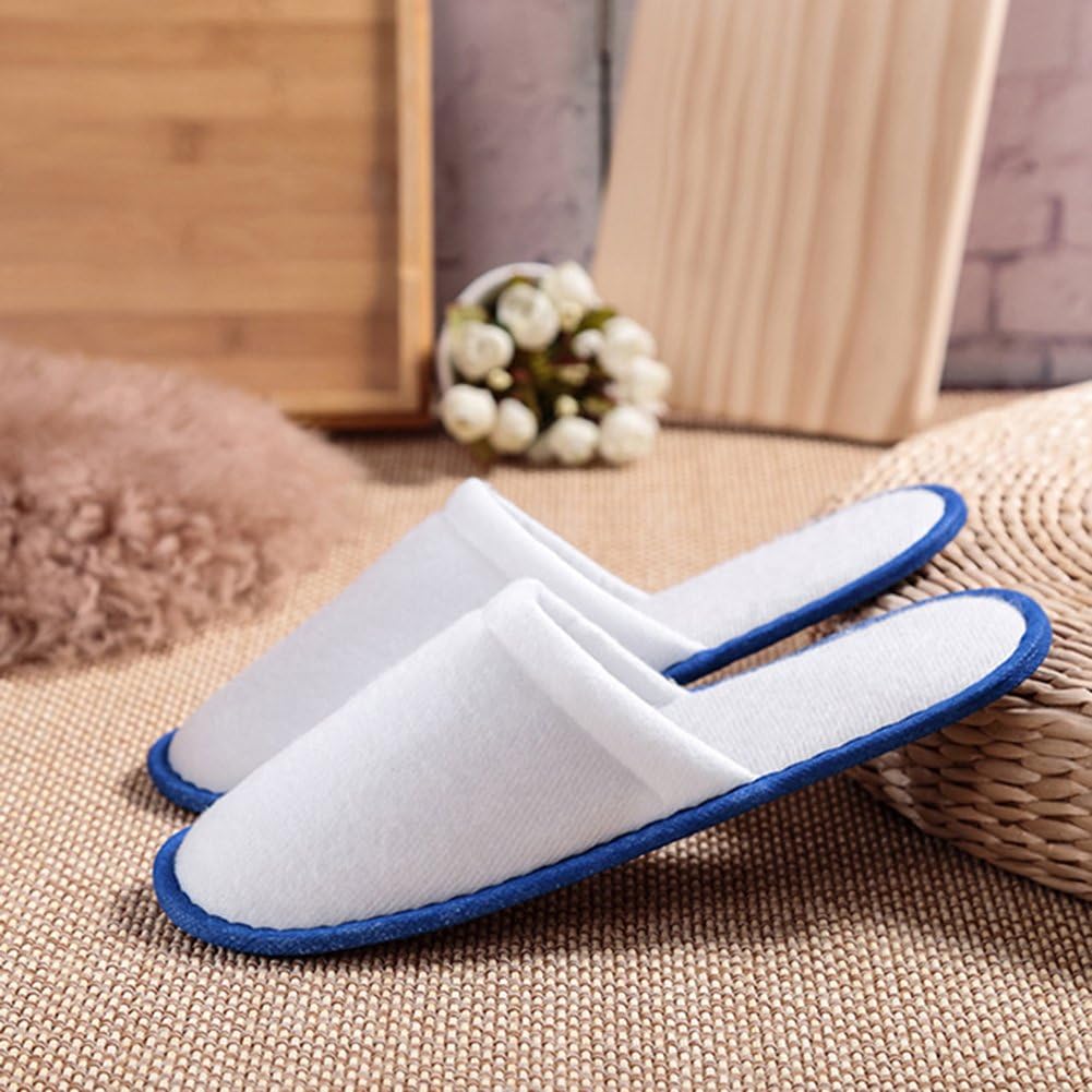ViewHuge 20 Pairs Disposable Slippers for Hotel