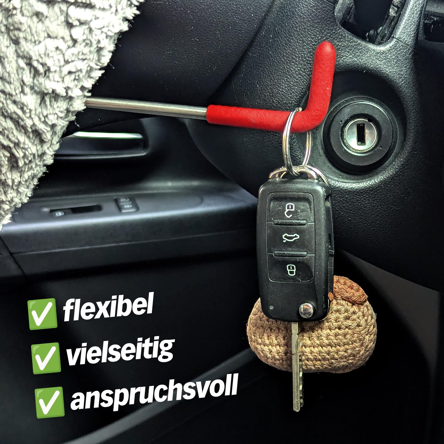 Multipick KFZ Öffnungsset Profi – Hebelwerkzeug Auto & Profi Autowerkzeug – Zierleistenkeile & Car Tools zur Fahrzeugöffnung – Auto Werkzeugset - KFZ Öffner 5