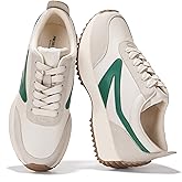 Project Cloud Womens Sneakers - Memory Foam Insole and Lightweight Spring Shoes - Non-Slip Lace Up Trendy Shoes - Fashion Sneakers for Women 2026 (Serena)