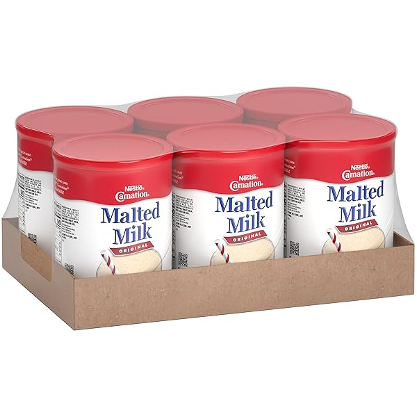 CARNATION MALTED MILK, DRY SHELF STABLE MALTED MILK, GREAT FOR BAKING, SHAKES, SUNDAES, 40 OZ CAN