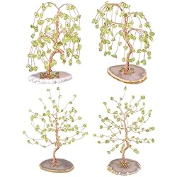 Rockcloud Olivine Crystal Tree for Home Office