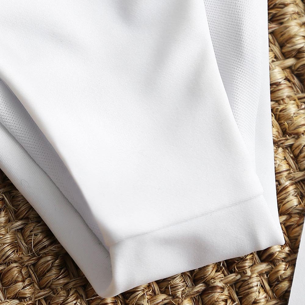 hannea smocked frayed hem bikini top with thong bottoms