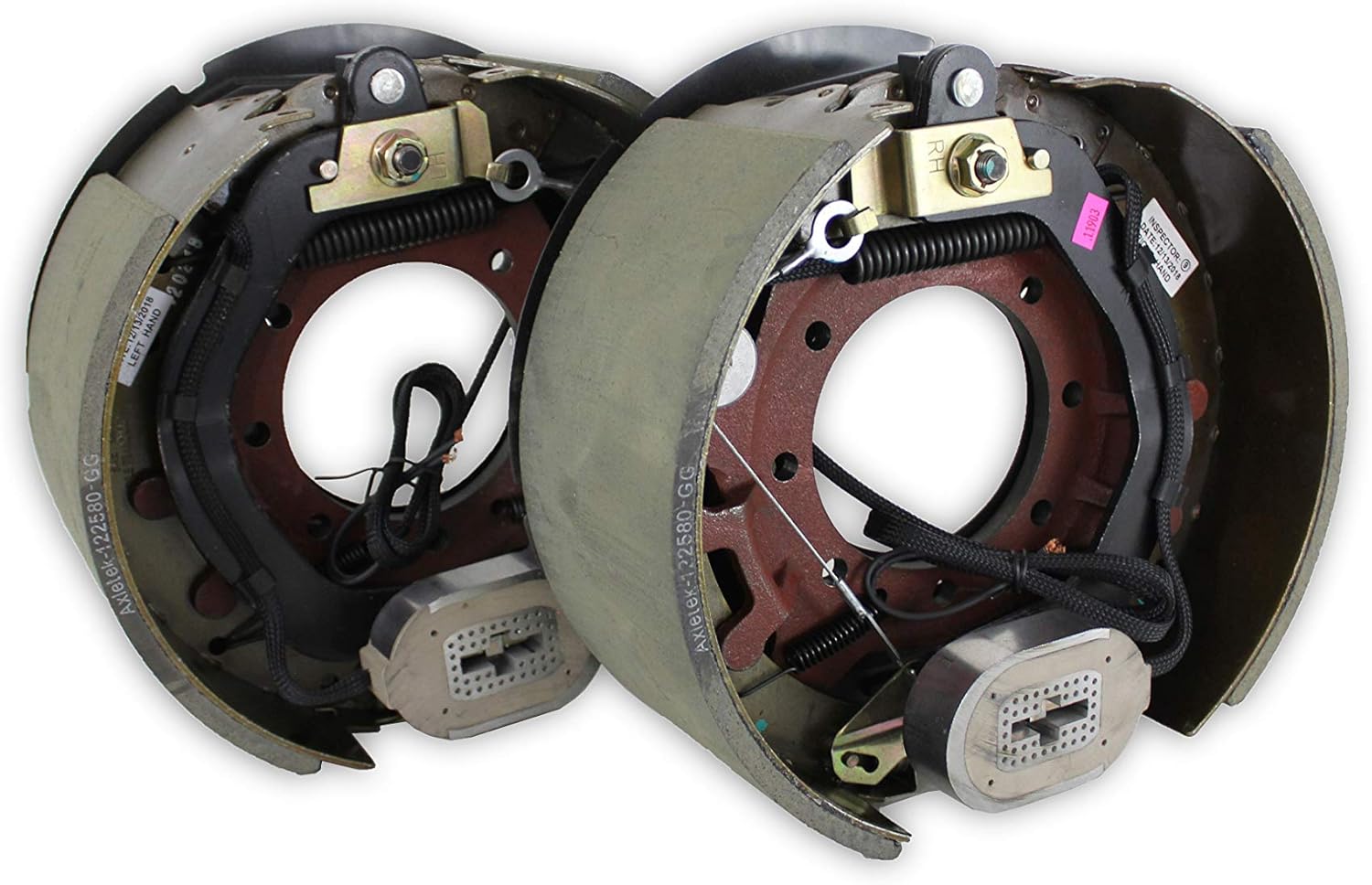 Axletek 121/4"x 5" Electric Brake Assembly Pair for 12K