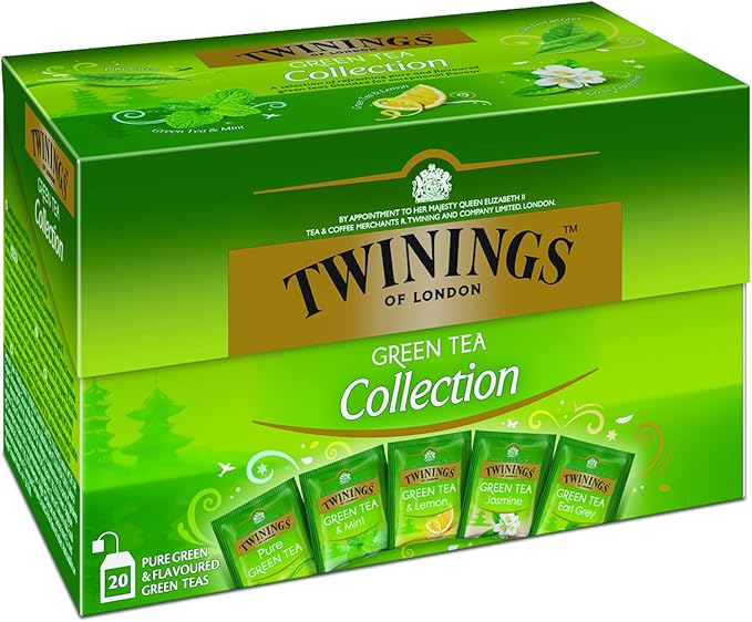 Twinings Green Tea Collection 20 Bolsitas de té: Amazon.es: Alimentación y bebidas