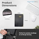 MantraRaj 2026 Week to View Pocket Diary PVC Cover with Gold Corners 11x7cm view 3