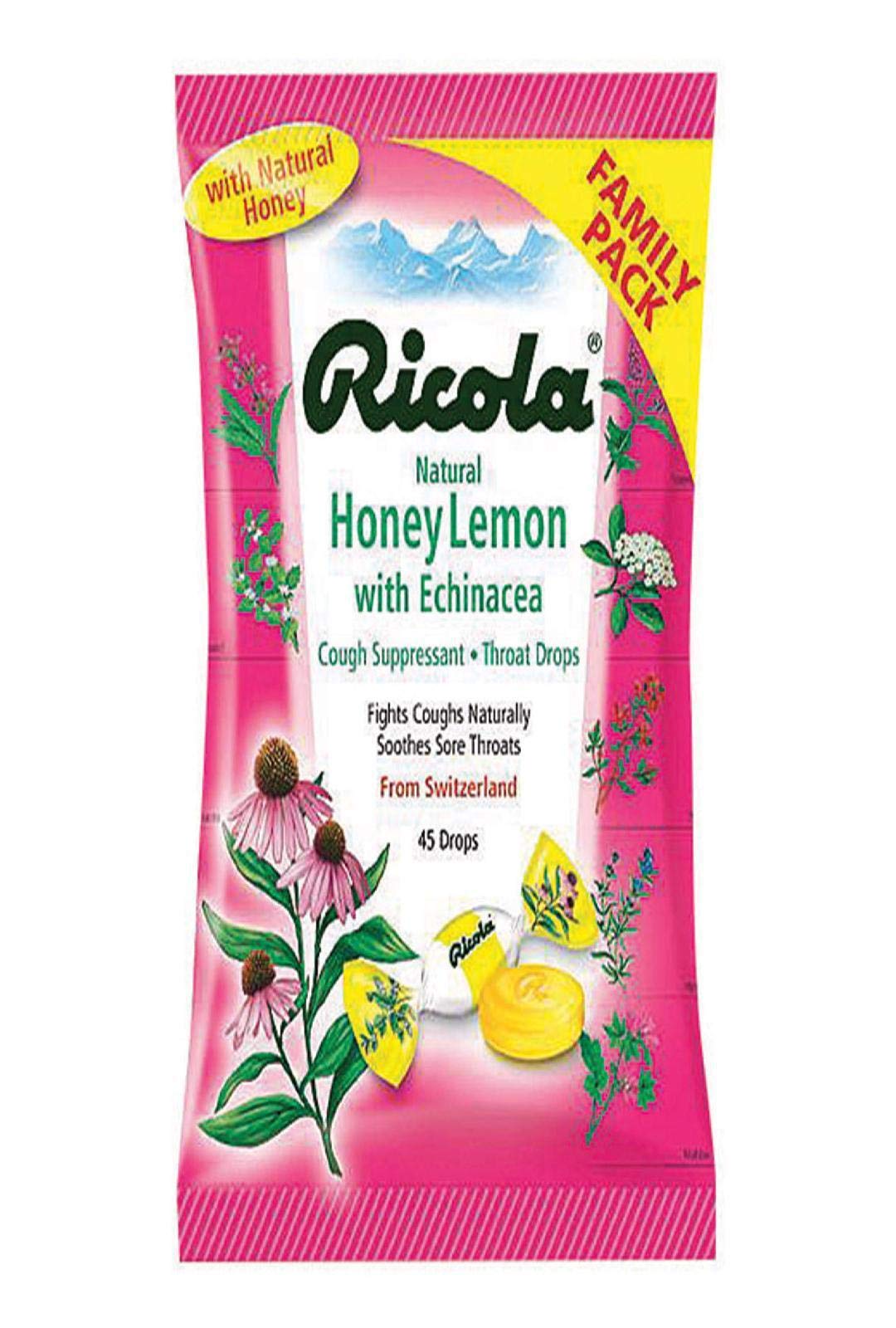 Ricola Original Cough Drops 50 Drops (Pack of 2) Health