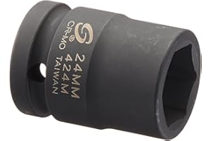 Sunex 424m 3/4-Inch Drive 24-Mm Impact Socket