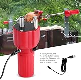 Raguso 4.2RPM BBQ Rotisserie Motor USB Wire Grill Roast Bracket Accessory view 2