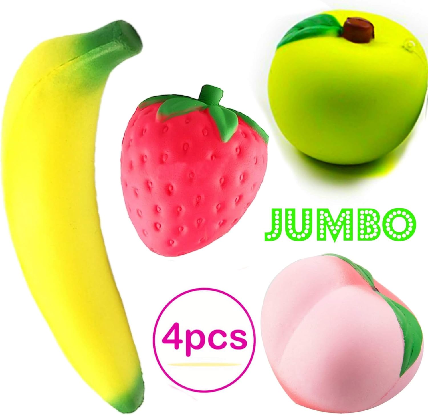 jumbo apple squishy