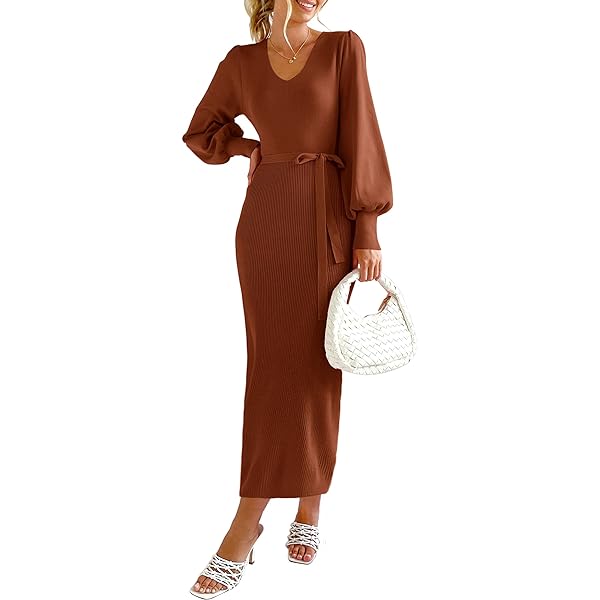 Women's 2024 Fall Sweater Dress Long Sleeve V Neck Ribbed Knit Casual Slim  Fit Bodycon Pullover Sweater Mini Dress Black at Amazon Women's Clothing  store