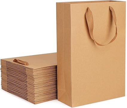 gift bags with ribbon handles