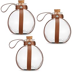 Cosmic Chameleon Glass Potion Bottles with