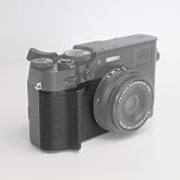 OpenGlass Studio Minimal Grip for Fujifilm X100VI &amp; X100V - OEM Look | Compatible Fujifilm X100VI &amp; X100V Grip with Simple, Secure Install with No Baseplate, Fits Perfectly in the Hand