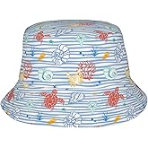 YFBXHSN Summer Bucket Hat Hawaiian Bucket Hat Fashion Beach Cap for Men Women Outdoor Fisherman for Beach Travel Headwear
