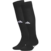 adidas Rivalry Over-the-Calf Multi-Sport Socks 2 Pairs | Unisex, 2-Pack, Cushioned Impact Zones, Arch &amp; Ankle Support, Secure Compression, For Soccer, Football, Baseball &amp; Lacrosse