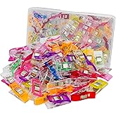 Secai 200pcs Sewing Clips for Crafting and Quilting,Pack of Clips for Sewing Supplies