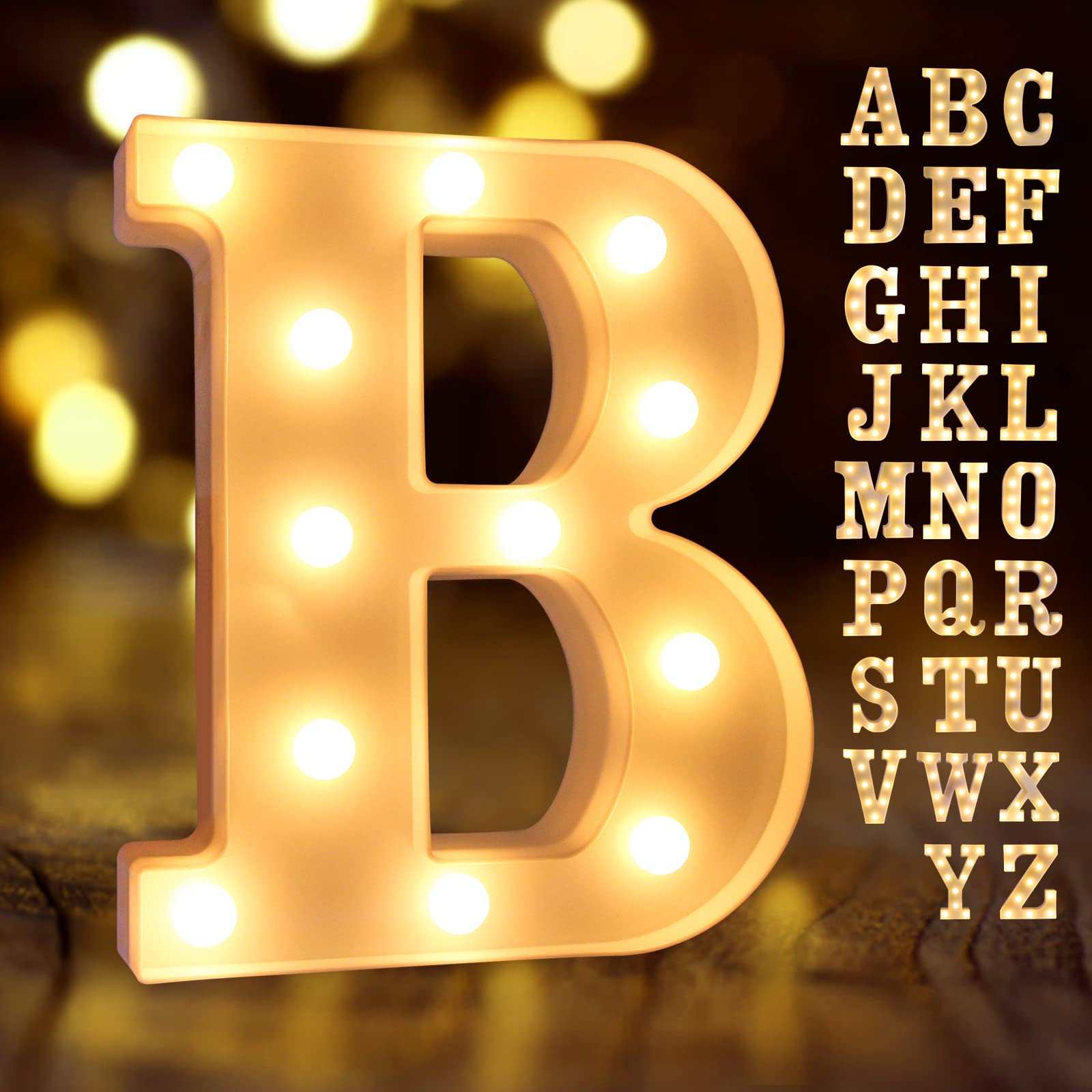 Laerjin Light Up Letters, Marquee Letters with