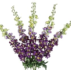 IPOPU 41.33 in Purple Delphinium Artificial Flowers