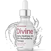 Glycolic Acid & Lactic Acid Peeling Solution - SKIN PERFECTING 30% AHA Liquid, Professional Grade Chemical Face Peel for Acne Scars, Collagen Boost, Wrinkles, Fine Lines - AHA - 1 fl oz