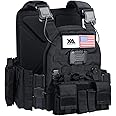 xaegistac Tactical Vest - Durable MOLLE System Military Gear, Adjustable Modular Design for Outdoor, Hunting, and Security