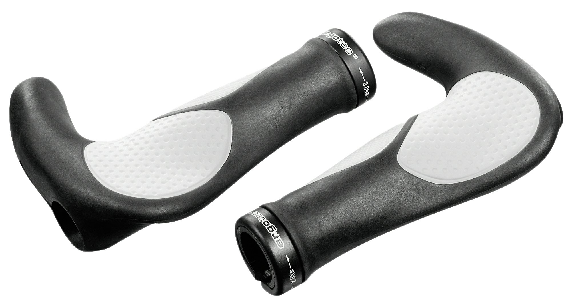 ergotec Aksb-09.2/2 Handlebar Grip black/white