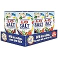 LOSALT – Reduced Sodium Salt | Original (non-iodised) | Great Tasting Salt Alternative/Substitute with 66% less sodium | 12.3oz/350g tub (Pack of 6)