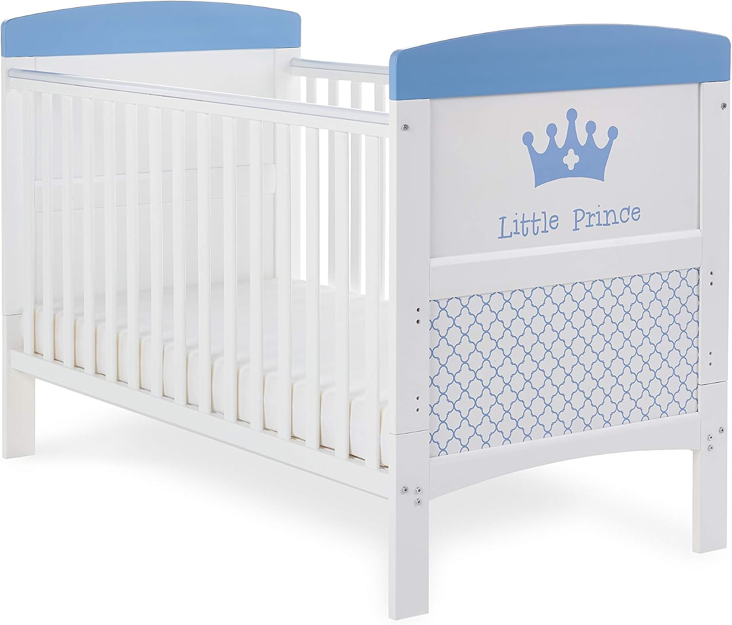 Obaby Grace Inspire Cot Bed, Little Prince, 56.7L x 30.7W x 36.6H cm - Image 3
